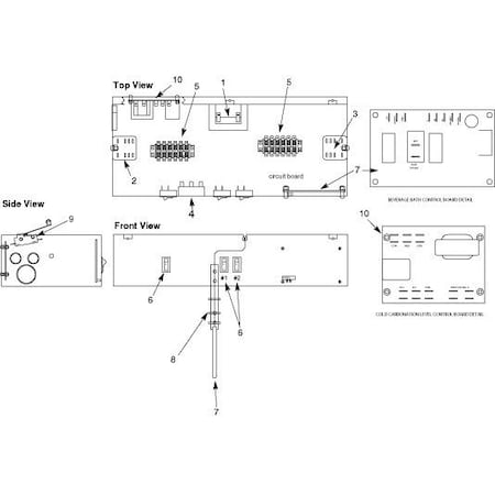 Follett Terminal Strips 6X4, 1/4 PD502472